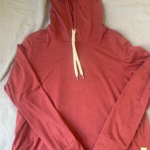 Vuori cropped lightweight hoodie, size large